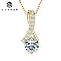 Fine Jewelry Round Cut 6.5mm Moissanite S925 Sterling Silver Round Shape 8mm 9mm Infinity Women Pendant Necklace