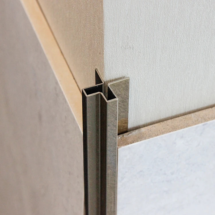 304 316 Gold Color Stainless Steel Wall Edge protection Profile Trim Corners