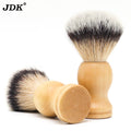 Wholesale Wooden Handle Hair Salon Tool Beard Cleaning Tool for Safety Razor Shaving Brushes With Synthetic Hair for Wet Shave
