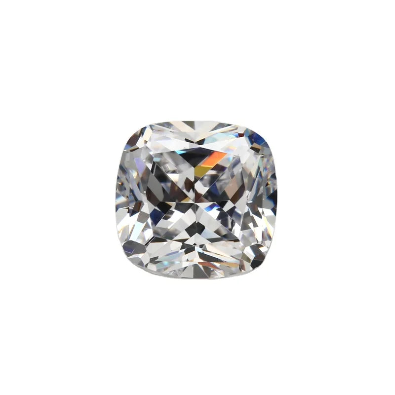 Wholesale Price Shining F Color VVS1 White Moissanite Diamond Cushion Cut Stones For Jewelry