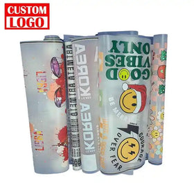 Ready to Press DTF Clear Film Thermal Transfer PVC Material Durable Custom DTF Transfer Print for Clothing