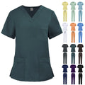 High Quality Custom Men Women Scrub Sets Comfortable Hospital Nursing Scrub Uniforms Medical Dental Clinic Workwear Clothes