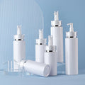 Luxury Empty 120ML 160ML 200ML White Cosmetic Cream Lotion Shampoo Pump Bottles