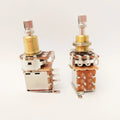 Wholesale A500K Electric Guitar Bounce Switch Guitar Volume  Switch Copper Potentiometer Press Bounce Switch Guitar Accessories