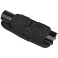 YakedaTactical Flashlight Pouch Holster Rotatable Flashlight Holder Belt Clip with 360 Degree Carabiner Reel Clip