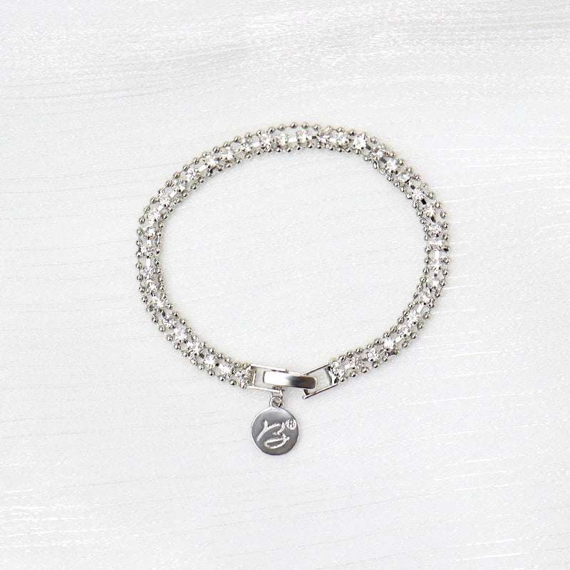 Custom Logo Name Accessories Women Crystal Smart Bracelets Women Personalized Chain Bracelet Charms