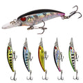 New Fishing Artificial Lures Minnow 7.5cm/5g Floating TOP Water Short Tongue Simulation Lures ABS Plastic Hard Fishing Lure