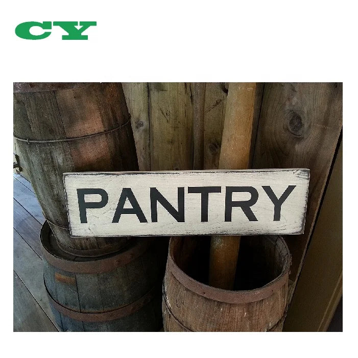 Handmade Rustic Farmhouse Home Decor PANTRY Wooden Sign