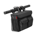 Mobility Scooter Bag Convenient Organizer Pouch Laptop Pocket Cup Holders Electric Scooter Basket E-bike Accessories for Adults