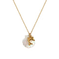 Waterproof Summer Coastal Trendy Engagement Jewelry Stainless Steel Starfish Gold Plated Custom Ocean Themed Pendant Necklace