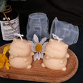 DIY cat silicone mold stereo scented candle resin mold manual soap mold