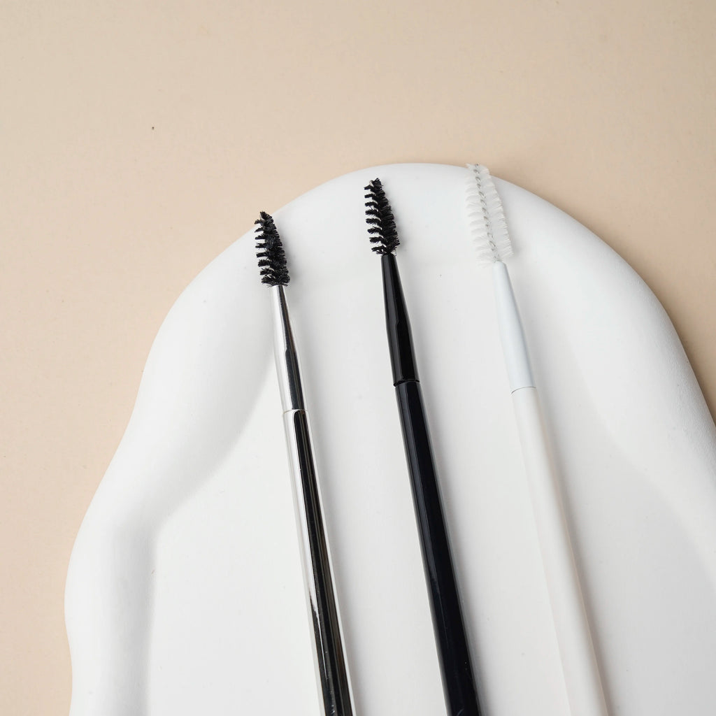 Lilywild Ready to Ship Dual End Brow Styling Spatula Eyebrow Applicator Gel Lamination Makeup Brow Brush