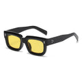 New Box Eyeglasses UV400 PC Square-framed Sunglasses Unisex Anti-reflective Trendy Decorative Mirror Fashionable MegaBDM