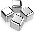 Metal Ice Cubes Rock Stones Reusable Ice Cubes Beverage Stainless Steel Ice Rocks