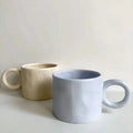 Northern Europe Mugs Large Capacity Irregular Large Earrings Mugs Girls Creative Couples Ceramic Coffee Mug