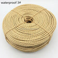 China Factory 100% Paper 3 Strands Twist Rope Danish Paper Cord Recyclable 4mm/5mm for Furniture or Chair