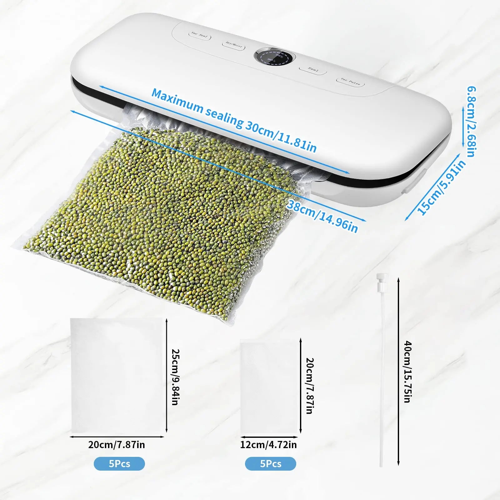 Food Vacuum Sealers Packing Portable Electronic Mini Home Use Automatic Vacuum Sealer Machine