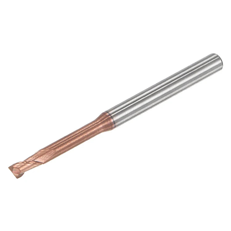 DZ 2 Flutes Solid Carbide 3mm CNC Router Bits 20mm Cutting Length Square Nose End Mill with 4mm Shank