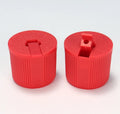 Special Design 24mm 28mm Cream Pump Sprayer Aluminum-Plastic Cap with Non Spill Feature Ribbed Closure for Bottles