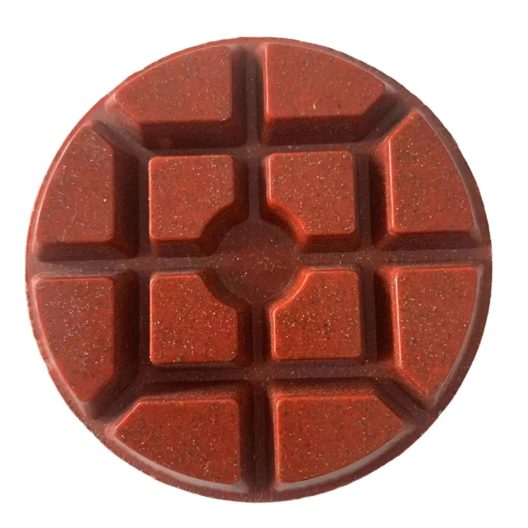 3inch/4 Inch Marble Quartz Stone Wet and Dry Grinding Resin Bonded Flexible Concrete Diamond Polishing Pad MegaBDM