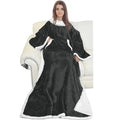 Original Factory Super Soft Warm Large Fleece Plush Sleeved TV Throws Wrap Sherpa Blanket Wearable Blanket with Sleeves