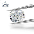 Holycome DVVS1 White Hybrid Cushion Crushed Ice Cushion Moissanite 1 Carat Moissanite Loose Stones Moissanite Diamond