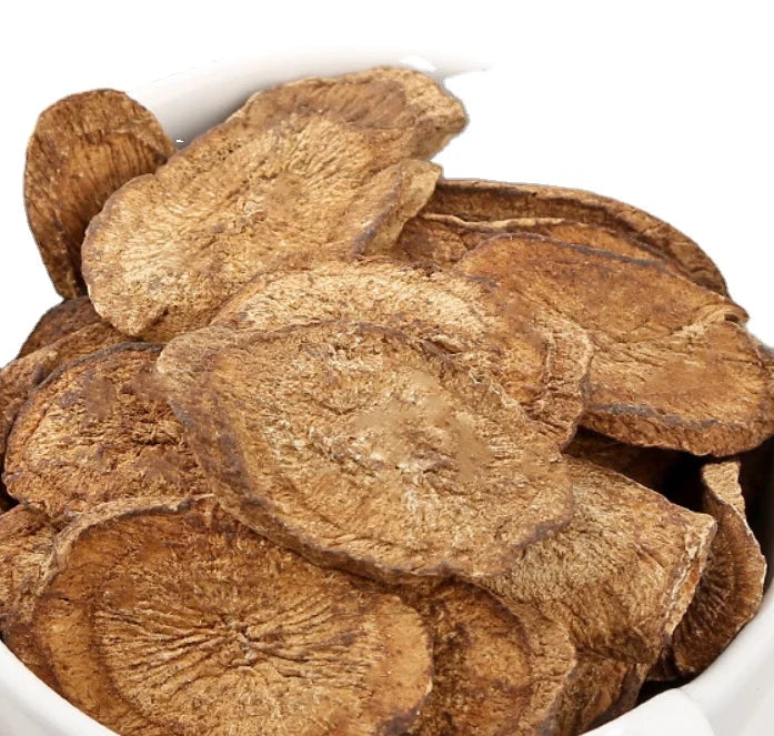 Niu Bang Cha Health Dehydrated Brown Arctium Lappa Root Slices Arctium Lappa Radix for Herb Tea