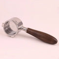Espresso Tools Bottomless Coffee Handle with Handle 304 Stainless Steel Coffee Handle for Coffee Machine