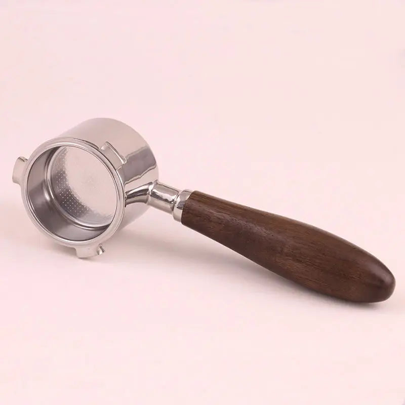 Espresso Tools Bottomless Coffee Handle with Handle 304 Stainless Steel Coffee Handle for Coffee Machine