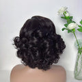 Factory Direct Sales 5*5 Lace Closure Glueless Wig Vietnamese Raw Hair SDD Egg Curly Wig for Black Women