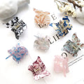 New Arrival Fashion Girls Cute Colorful butterfly Hair Claw Clip Acetate Hair Clip Claw for Girls