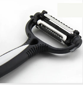 3 in 1 Rotating Cutter Multifunctional 360 Degree Rotary Vegetable Peeler Cabbage Potato Slicer Fruit Knife Kitchen Gadget