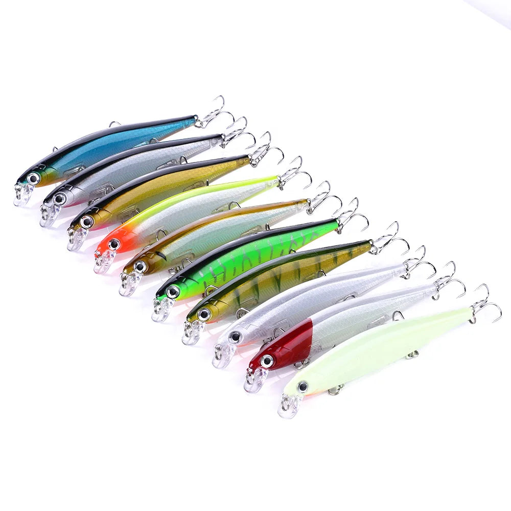 Floating Saltwater Wobblers Fishing Lure Custom Freshwater Sinking Swimming Minnow Lure