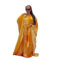 New Arrival Dark African Dera Kaftan Dress Free  african Print Rayon Dress African Women Casual Dresses