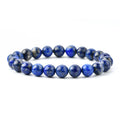 Healing Crystal Bracelet Natural 6mm 7A Lapis Gemstone Beaded Round Bracelet Natural Gemstone Jewelry Gift