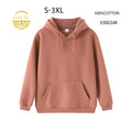 330GSM 2023 New Style 100% Cotton Pullover Heavy Designer Blanks Autumn Print Hoodies for Men