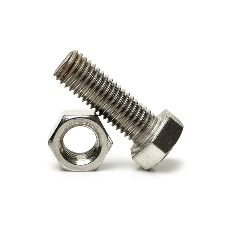 Bolts Manufacturers Customized M2 M3 M4 M5 M6 M8 M10 Stainless or Steel Hexagon Hex Screw DIN933 Bolts