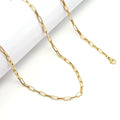 Wholesale Womens 316L Stainless Steel Paperclip Chain Necklace