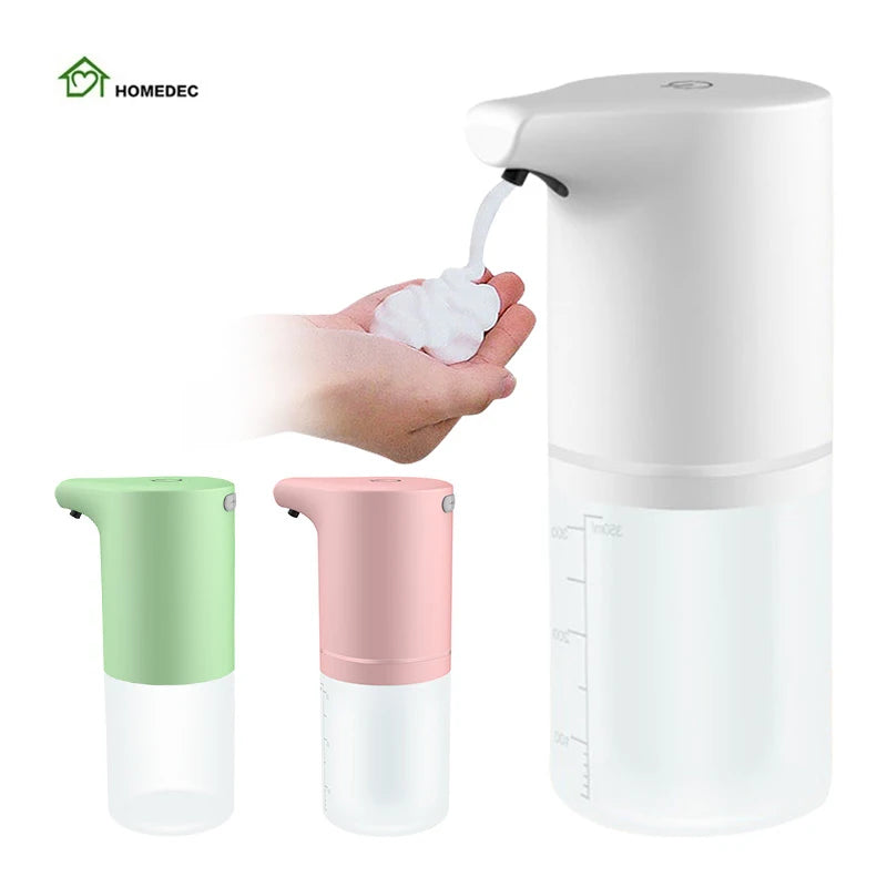 Hotel Rechargeable Smart Plastic Hand Sensor Touchless Foam Automatic Liquid Soap Dispenser
