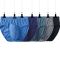 Solid Color 100% Cotton Comfortable Soft Plus Size High Waist Men's Briefs Men's Underwear