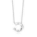 Anniversary Gift 925 Sterling Silver CZ Pendant Necklace For Wife Her