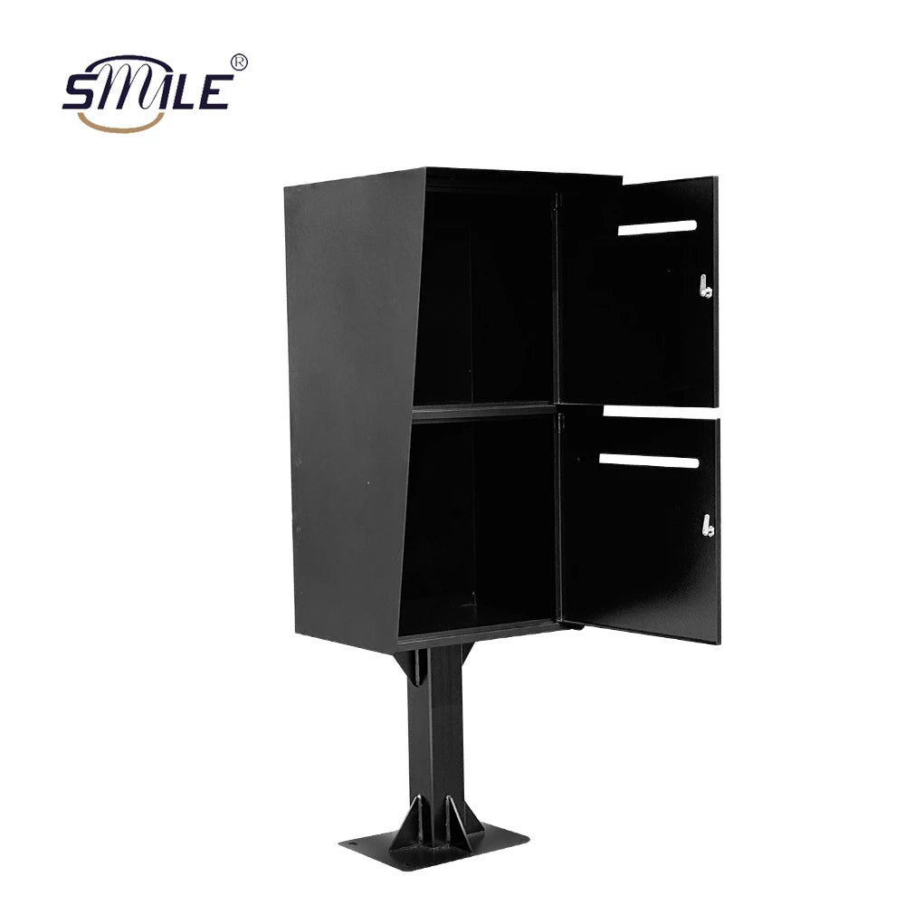 SMILE Custom Weatherproof Apartment Dropbox Commercial Parcel Delivery Post Box American-style Mailbox