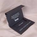Hot Stamping UV Embossing Matt Lamination Kraft Paper Black Vip Gift Mobile Phone Accessories Custom Envelope Box