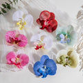 Wholesale Artificial Floral Exaggerate Flower Stud Earring Orchid Butterfly Orchid Earrings Summer Wedding Party Jewelry
