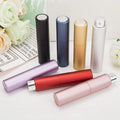 Portable 8ml 10ml Aluminum Perfume Bottles Empty Twist Rotation Refillable Atomizers for Cosmetic Packaging