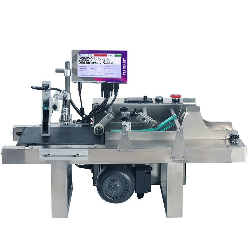 China  Portable  Inkjet Printer  Inkjet Printer Conveyor Online Barcode QR Code Printing Tij Printer for Conveyor
