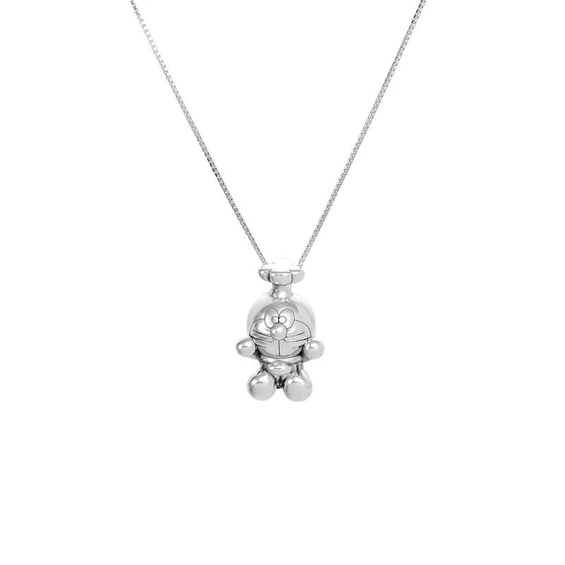 Fashion Cartoon Character Doraemon Charm Pendant Necklace