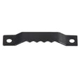 42*8mm European and American Quality Black Single-sided Sawtooth Hanging Thickened and Firmer
