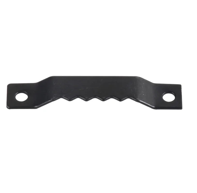 42*8mm European and American Quality Black Single-sided Sawtooth Hanging Thickened and Firmer