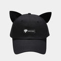 Korea Street Cute Cat Ears pilot Sports Fan Baseball Caps Female Hip Hop Joke and Two Sides Sunglasses Customize Sports Caps Hat